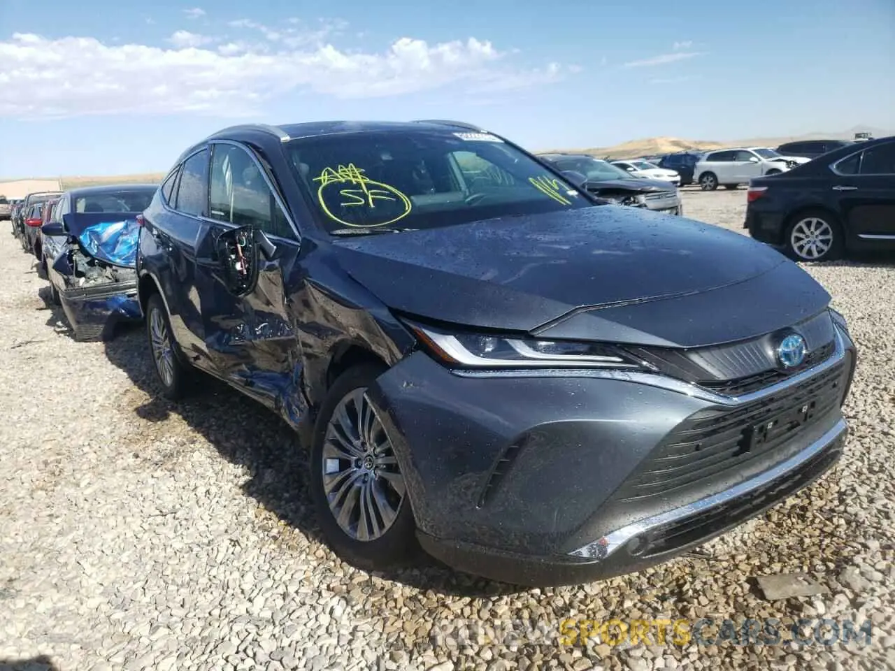 1 Photograph of a damaged car JTEAAAAHXNJ089522 TOYOTA VENZA 2022