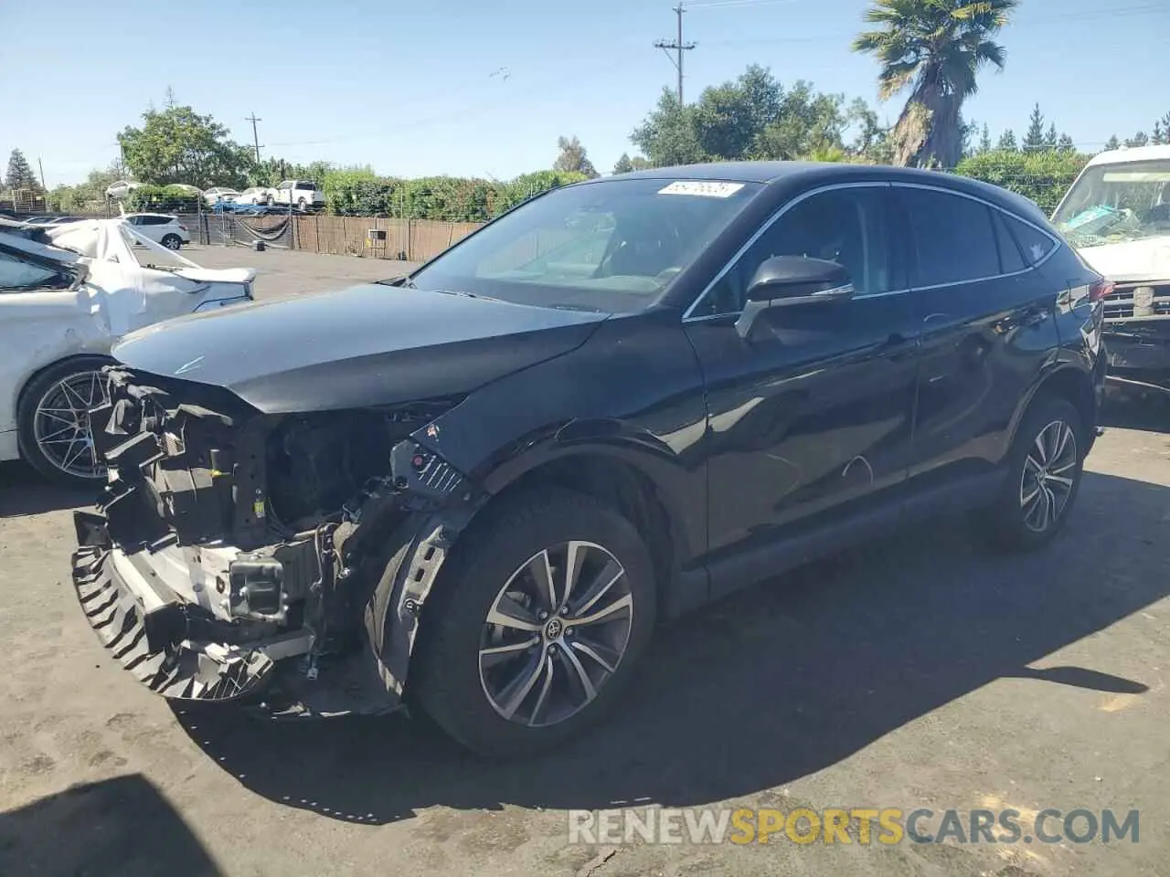 1 Photograph of a damaged car JTEAAAAHXNJ092890 TOYOTA VENZA 2022