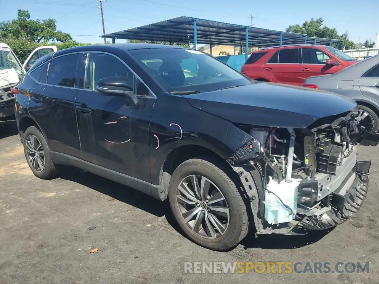 4 Photograph of a damaged car JTEAAAAHXNJ092890 TOYOTA VENZA 2022