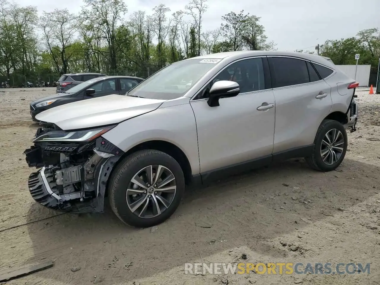 1 Photograph of a damaged car JTEAAAAH0PJ128086 TOYOTA VENZA 2023