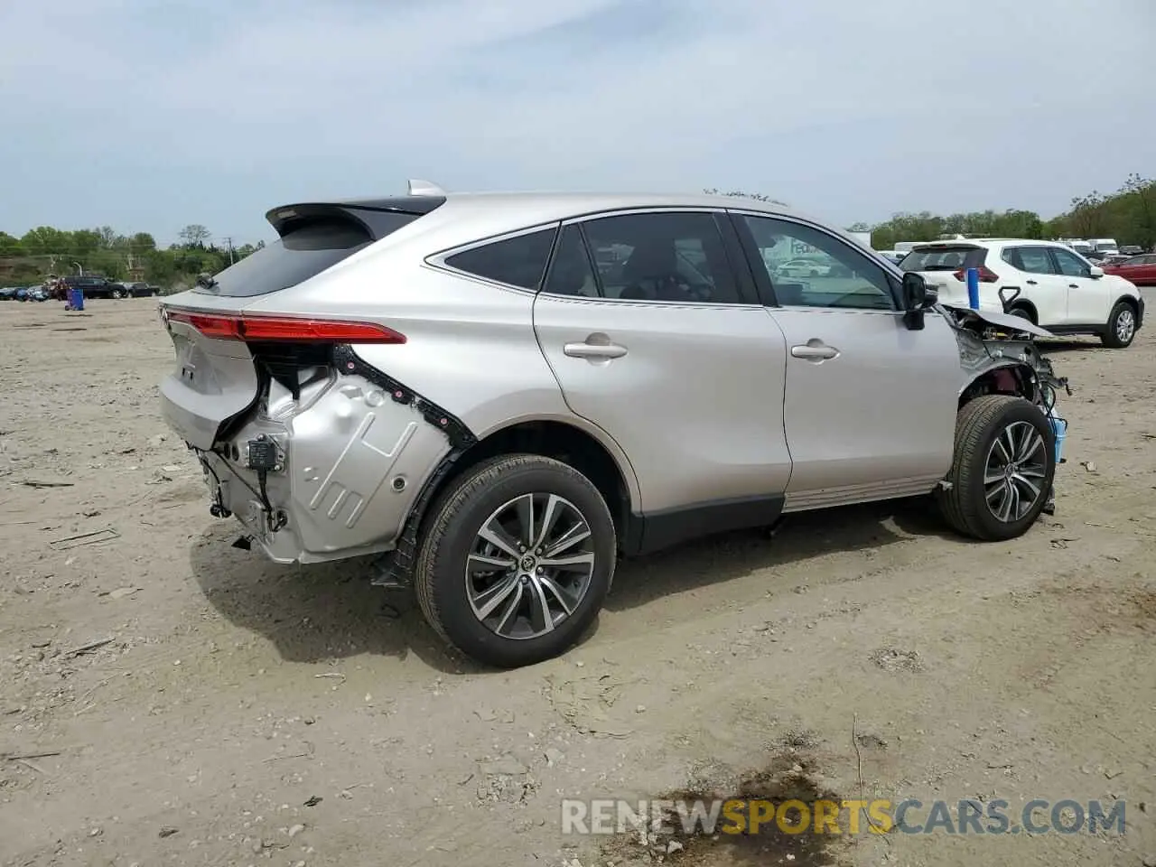 3 Photograph of a damaged car JTEAAAAH0PJ128086 TOYOTA VENZA 2023