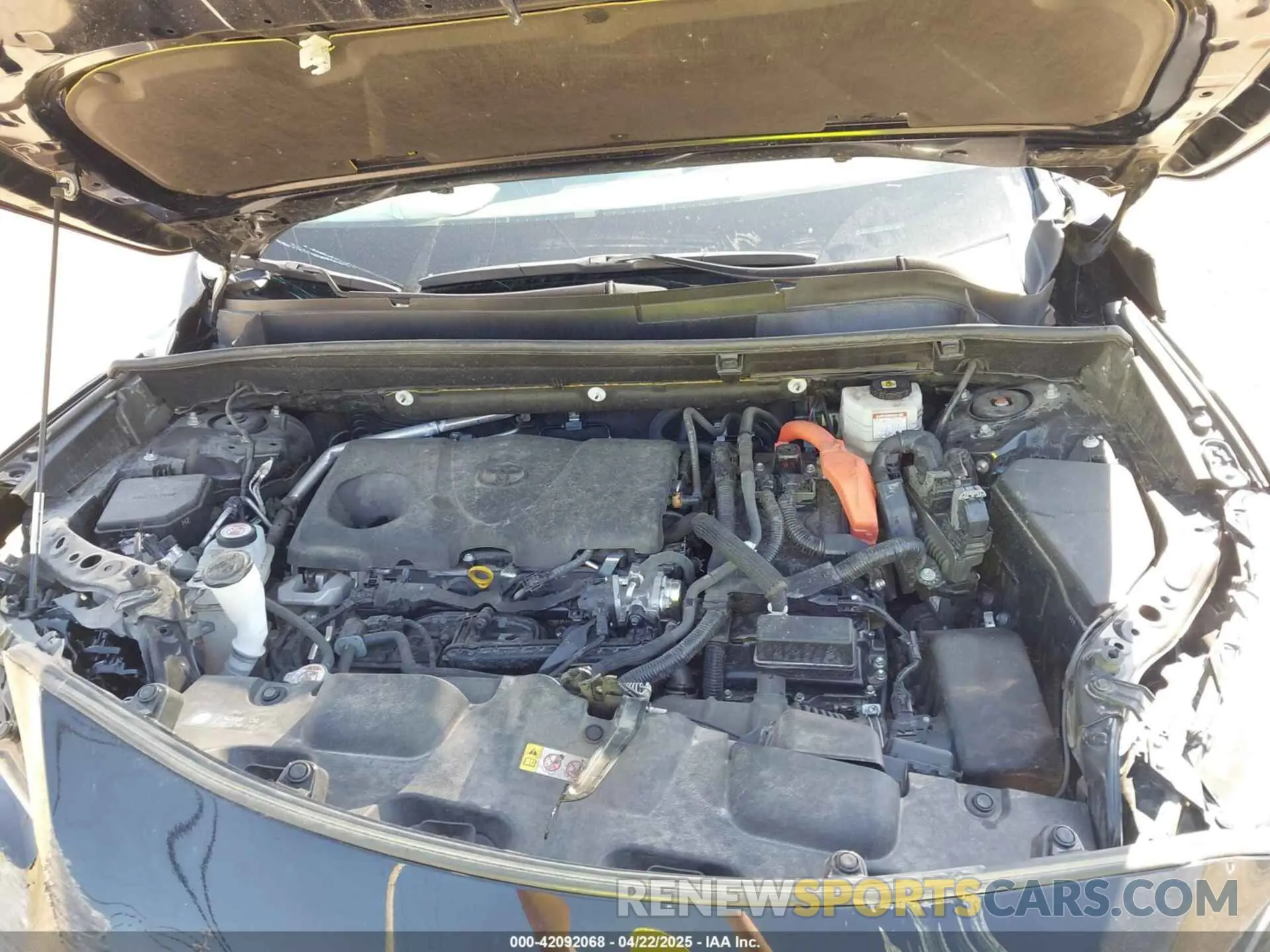 10 Photograph of a damaged car JTEAAAAH0PJ128105 TOYOTA VENZA 2023