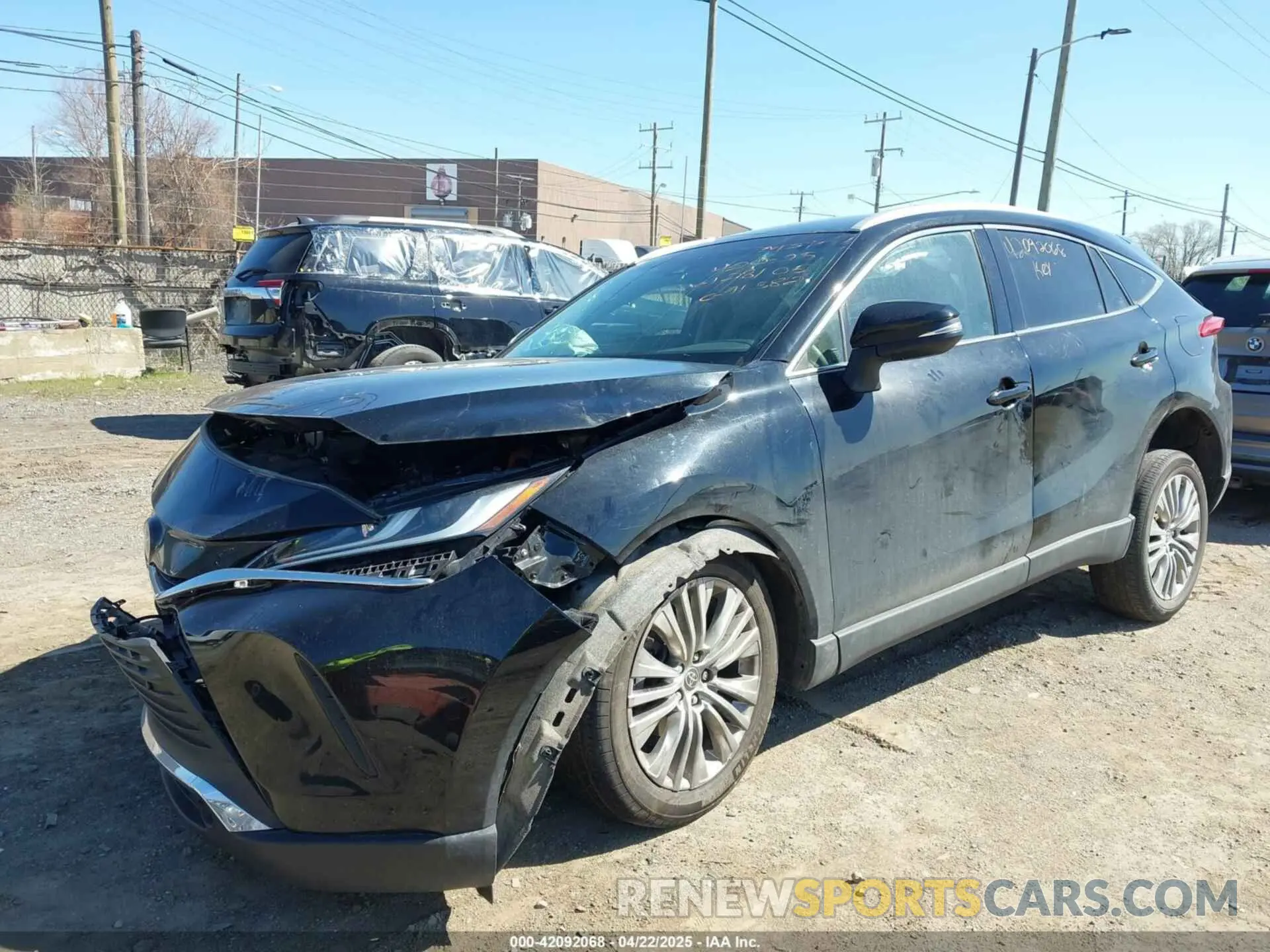 2 Photograph of a damaged car JTEAAAAH0PJ128105 TOYOTA VENZA 2023
