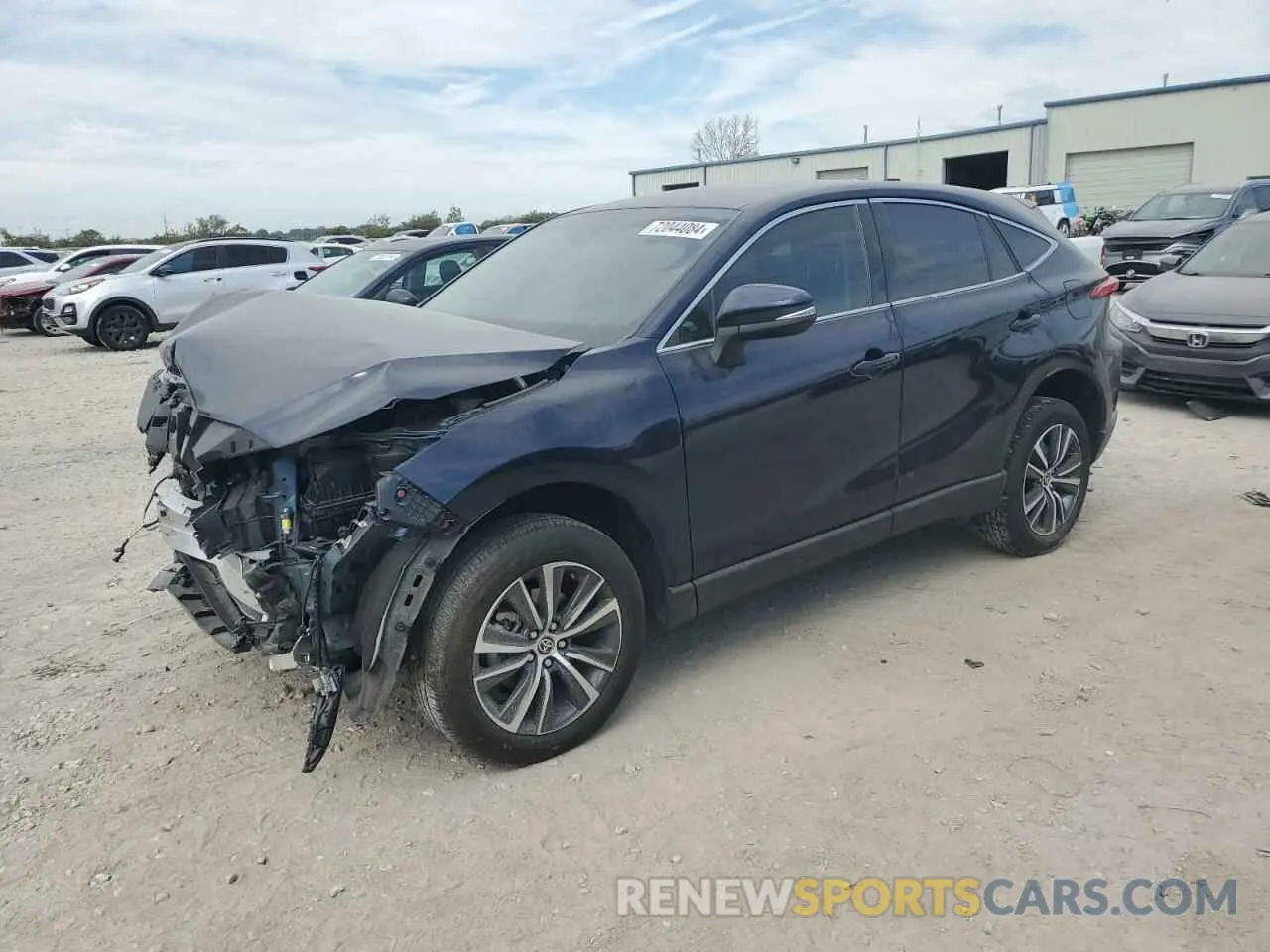 1 Photograph of a damaged car JTEAAAAH0PJ130078 TOYOTA VENZA 2023