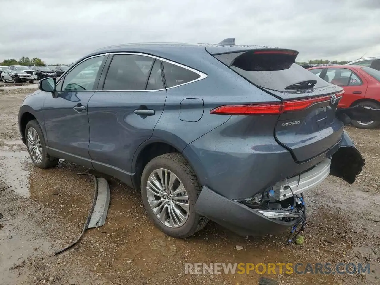2 Photograph of a damaged car JTEAAAAH0PJ135748 TOYOTA VENZA 2023
