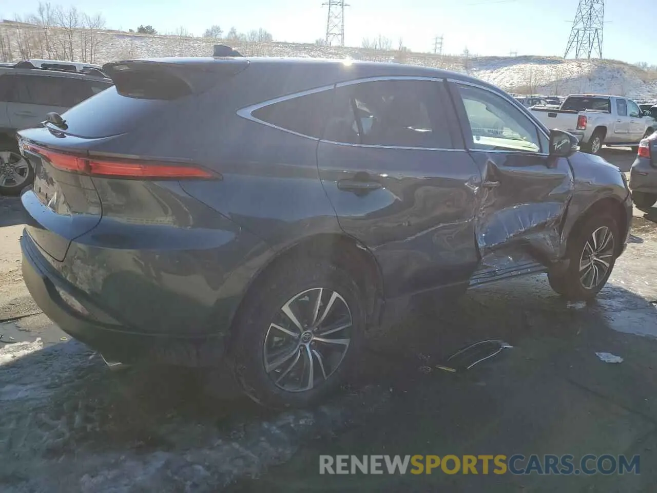 3 Photograph of a damaged car JTEAAAAH0PJ152811 TOYOTA VENZA 2023