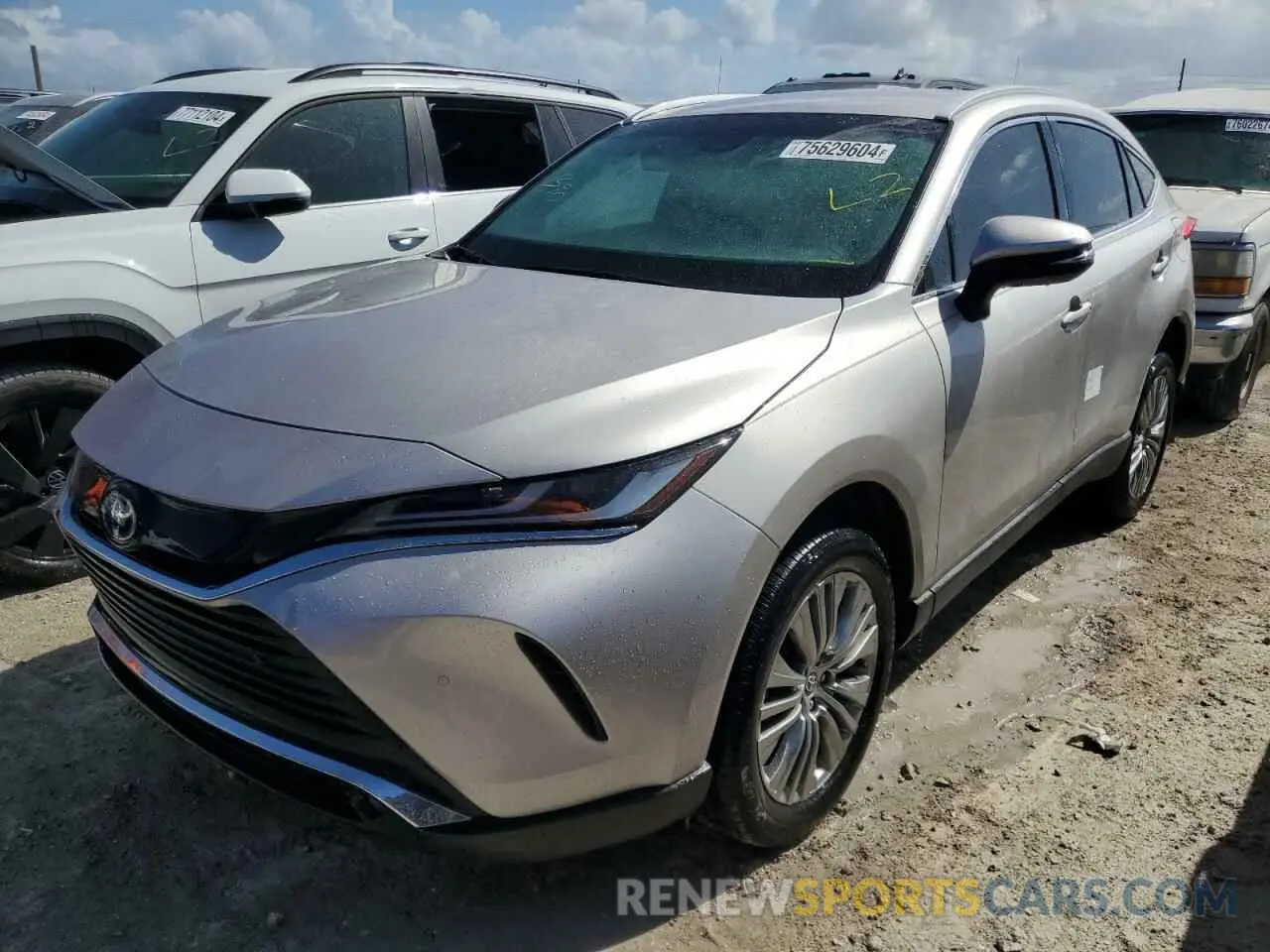 1 Photograph of a damaged car JTEAAAAH1PJ123916 TOYOTA VENZA 2023