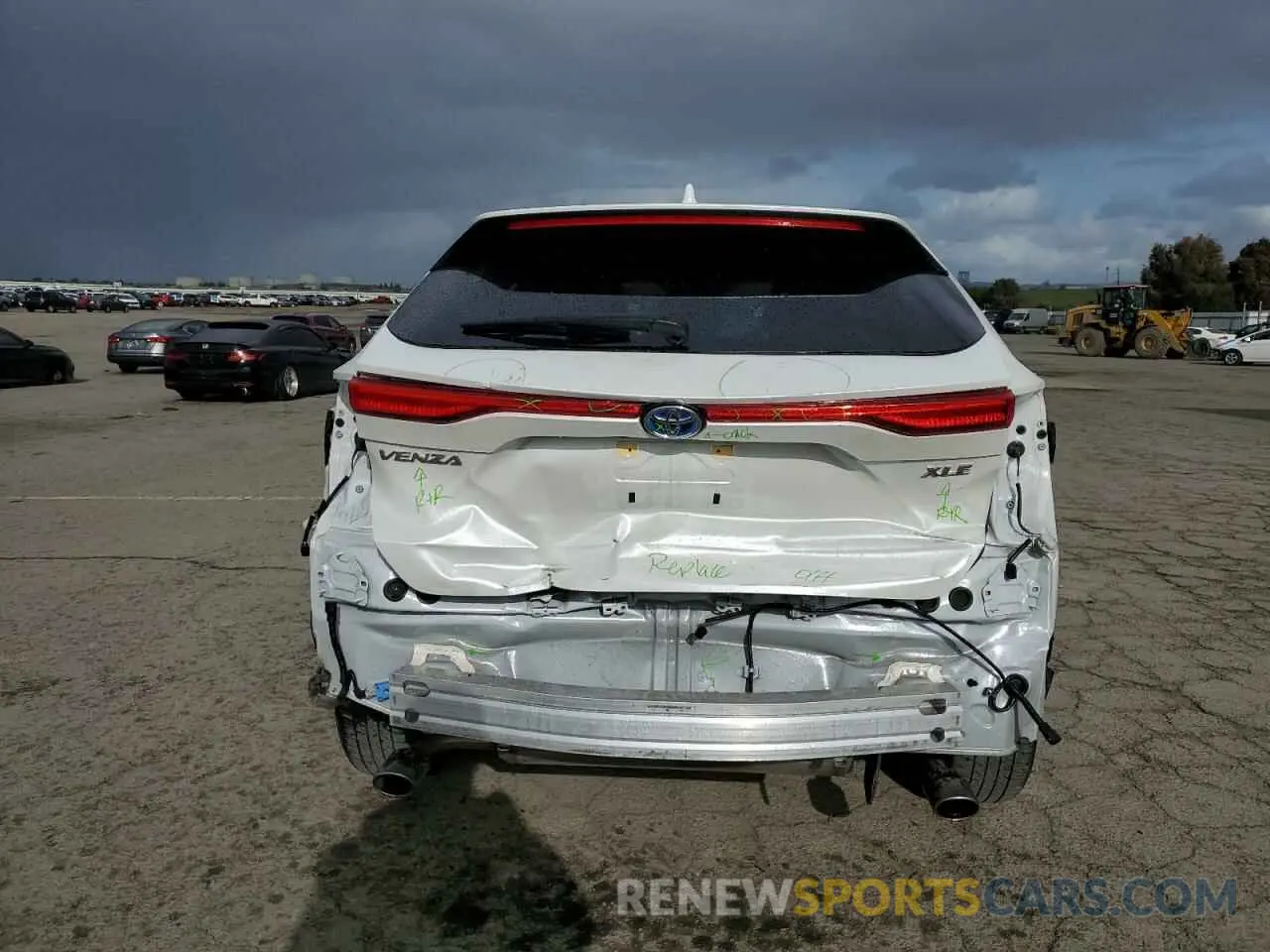6 Photograph of a damaged car JTEAAAAH1PJ125410 TOYOTA VENZA 2023