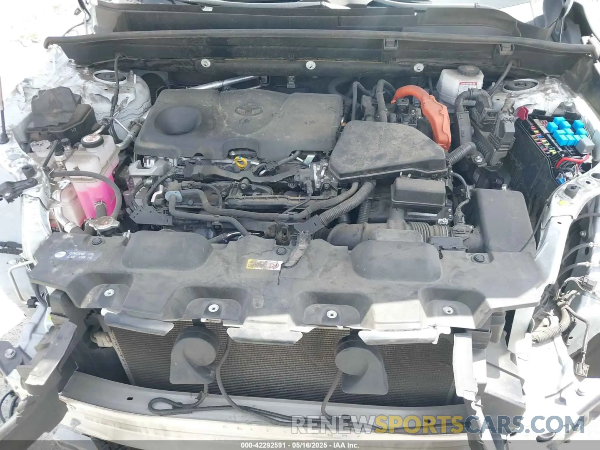 10 Photograph of a damaged car JTEAAAAH1PJ135399 TOYOTA VENZA 2023