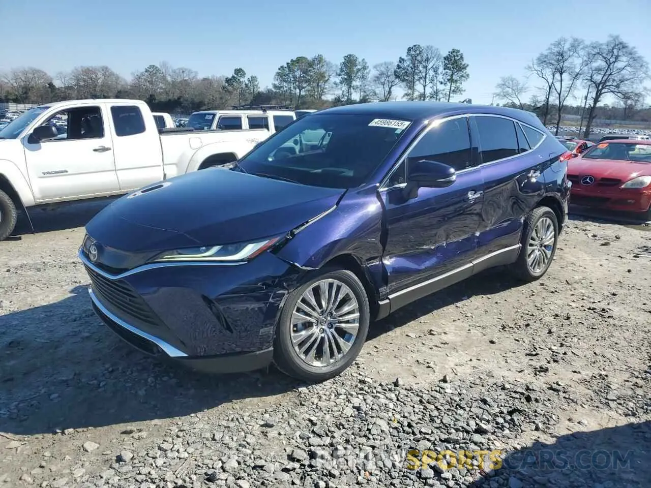 1 Photograph of a damaged car JTEAAAAH2PJ137629 TOYOTA VENZA 2023