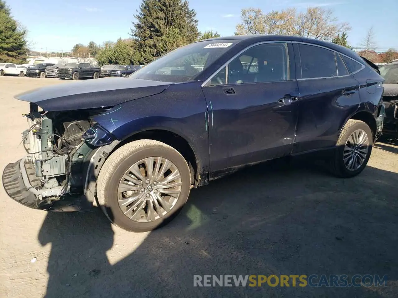 1 Photograph of a damaged car JTEAAAAH4PJ121349 TOYOTA VENZA 2023