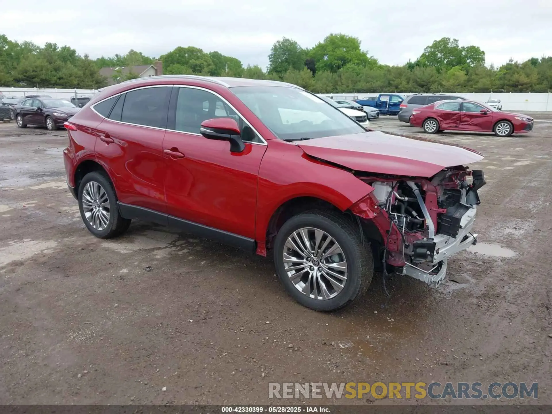 1 Photograph of a damaged car JTEAAAAH4PJ122517 TOYOTA VENZA 2023