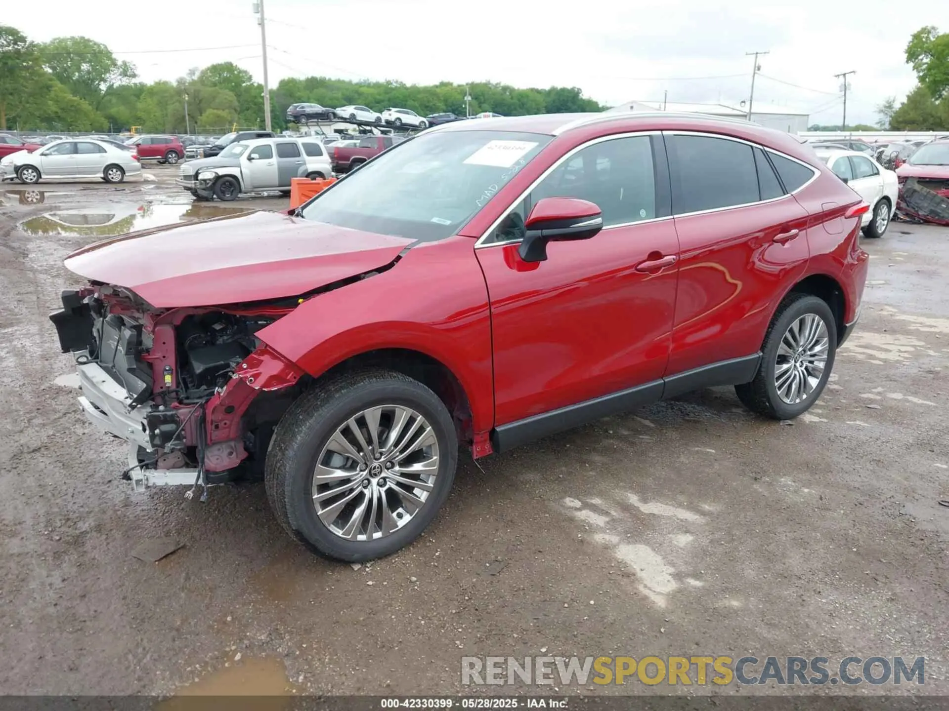 2 Photograph of a damaged car JTEAAAAH4PJ122517 TOYOTA VENZA 2023