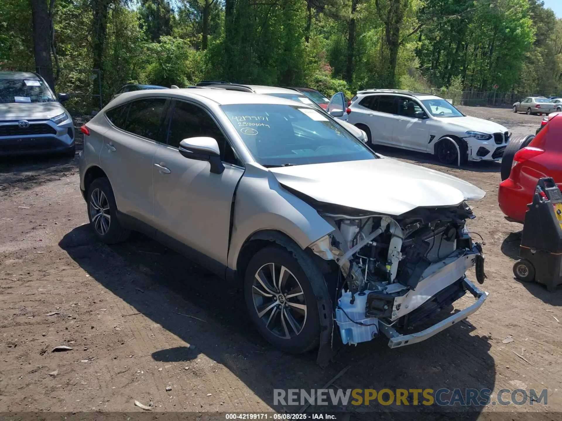 1 Photograph of a damaged car JTEAAAAH4PJ124008 TOYOTA VENZA 2023