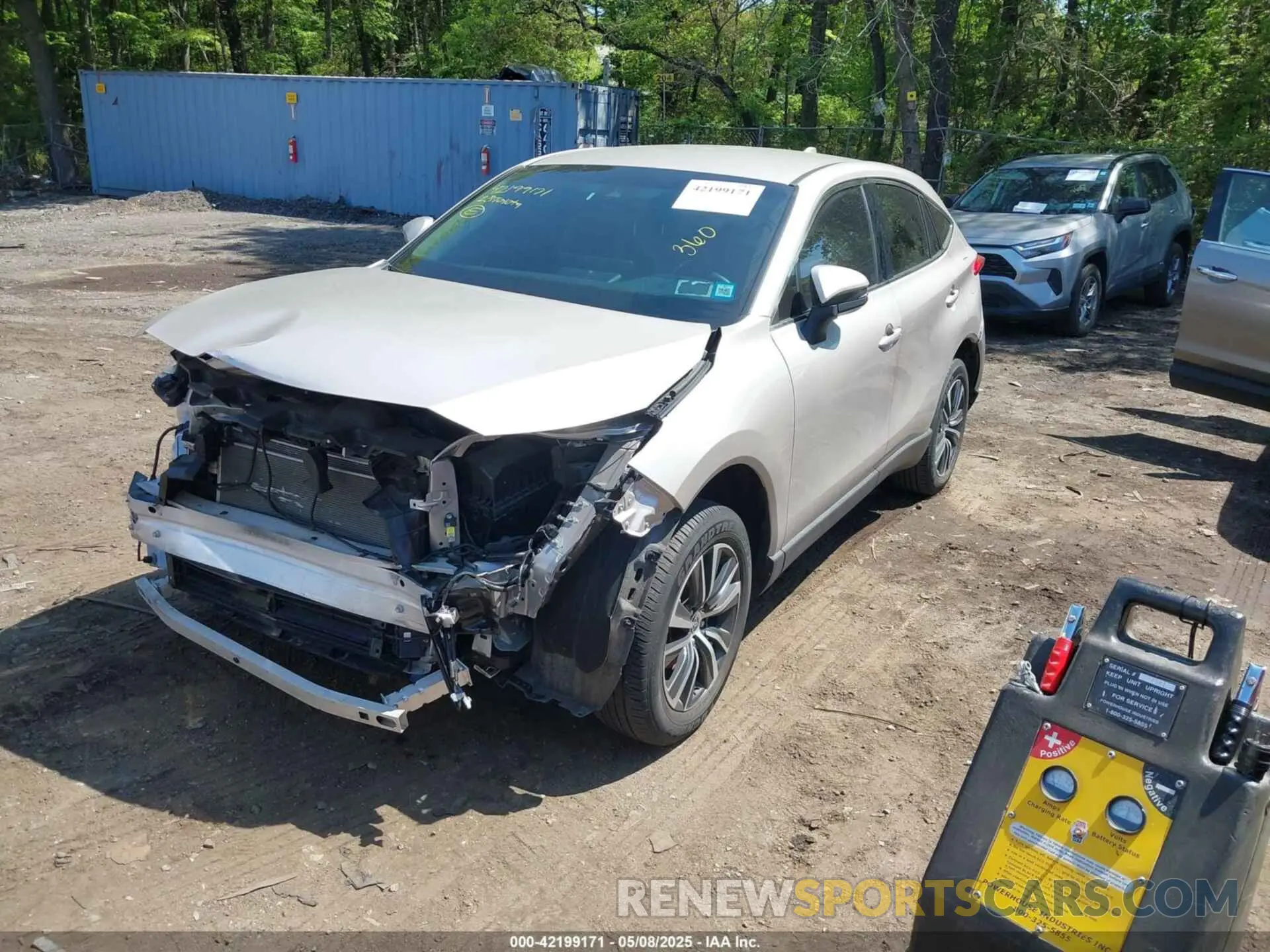 2 Photograph of a damaged car JTEAAAAH4PJ124008 TOYOTA VENZA 2023