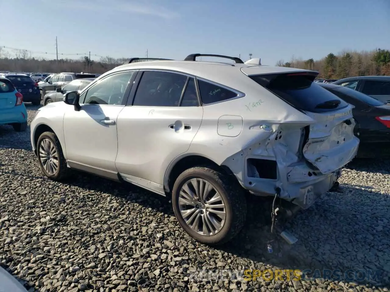 2 Photograph of a damaged car JTEAAAAH5PJ123580 TOYOTA VENZA 2023