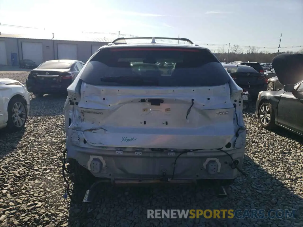 6 Photograph of a damaged car JTEAAAAH5PJ123580 TOYOTA VENZA 2023