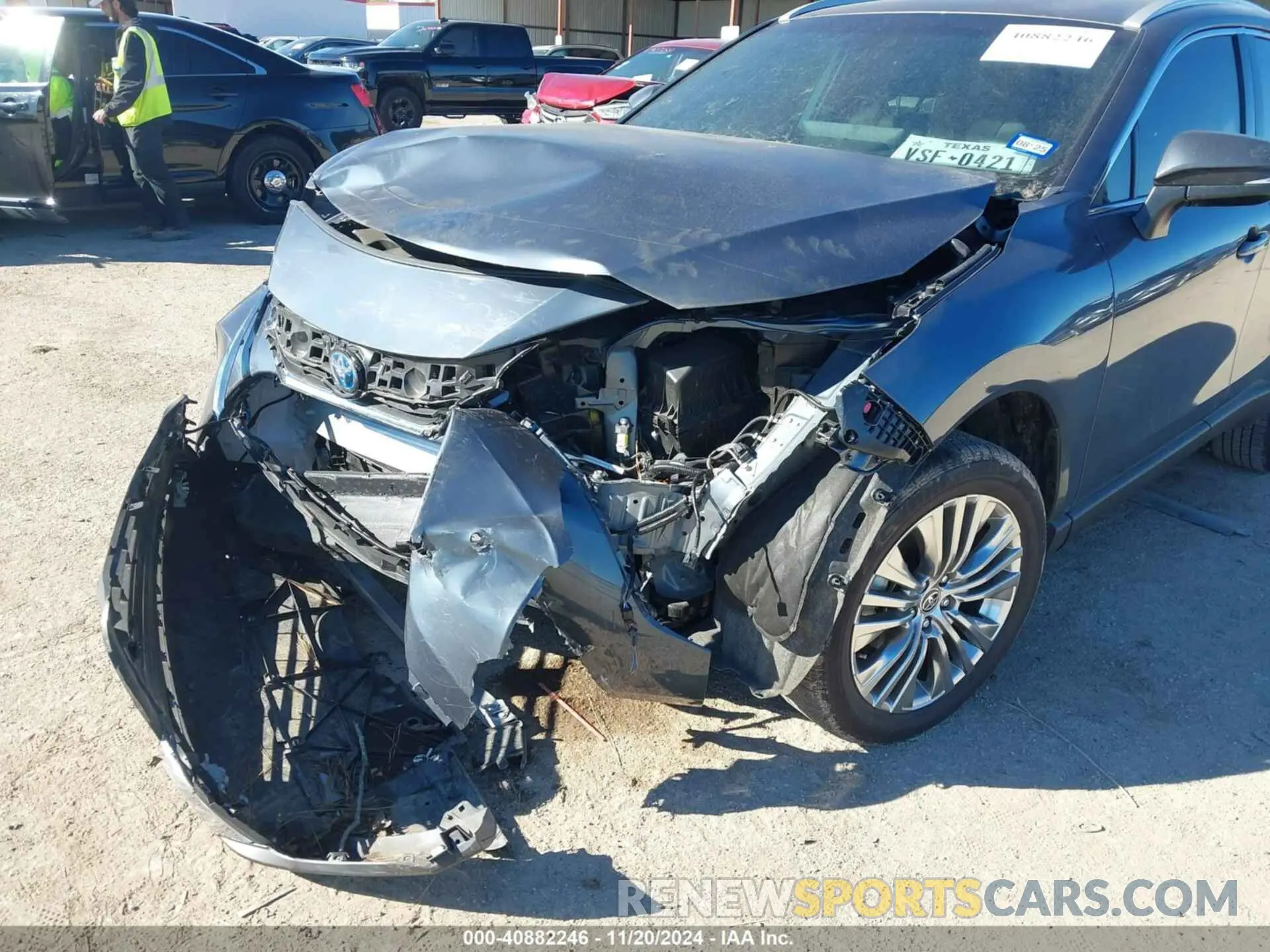 6 Photograph of a damaged car JTEAAAAH5PJ132893 TOYOTA VENZA 2023