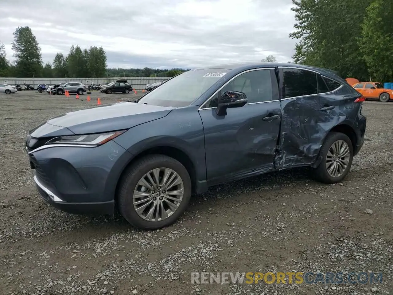 1 Photograph of a damaged car JTEAAAAH5PJ136345 TOYOTA VENZA 2023