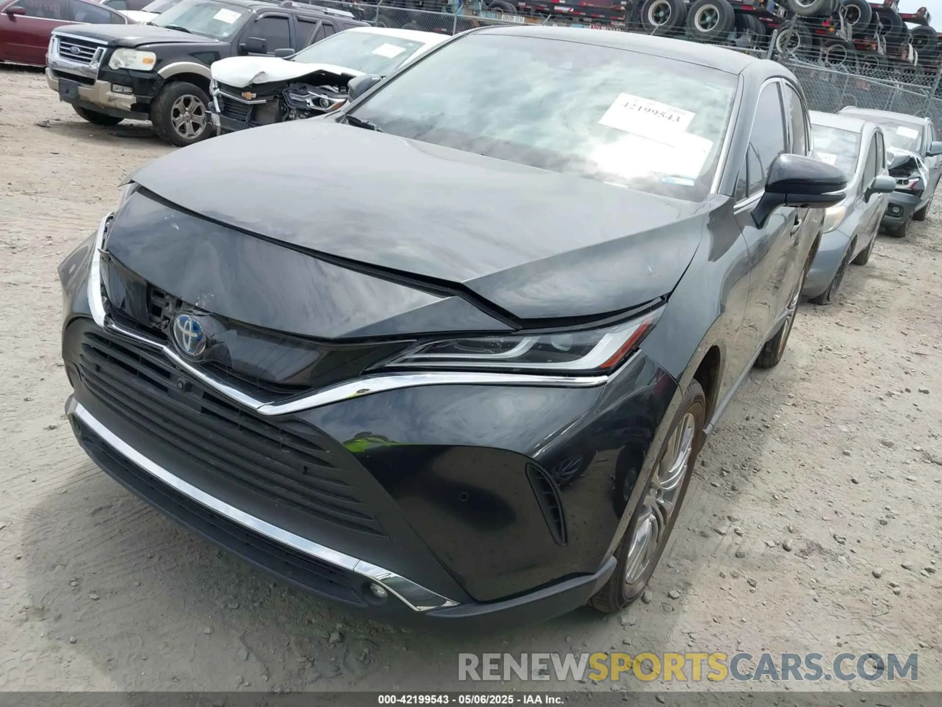 6 Photograph of a damaged car JTEAAAAH5PJ150438 TOYOTA VENZA 2023