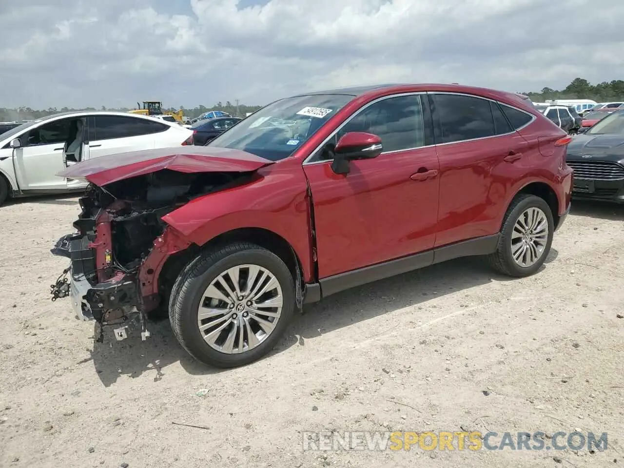 1 Photograph of a damaged car JTEAAAAH6PJ140923 TOYOTA VENZA 2023