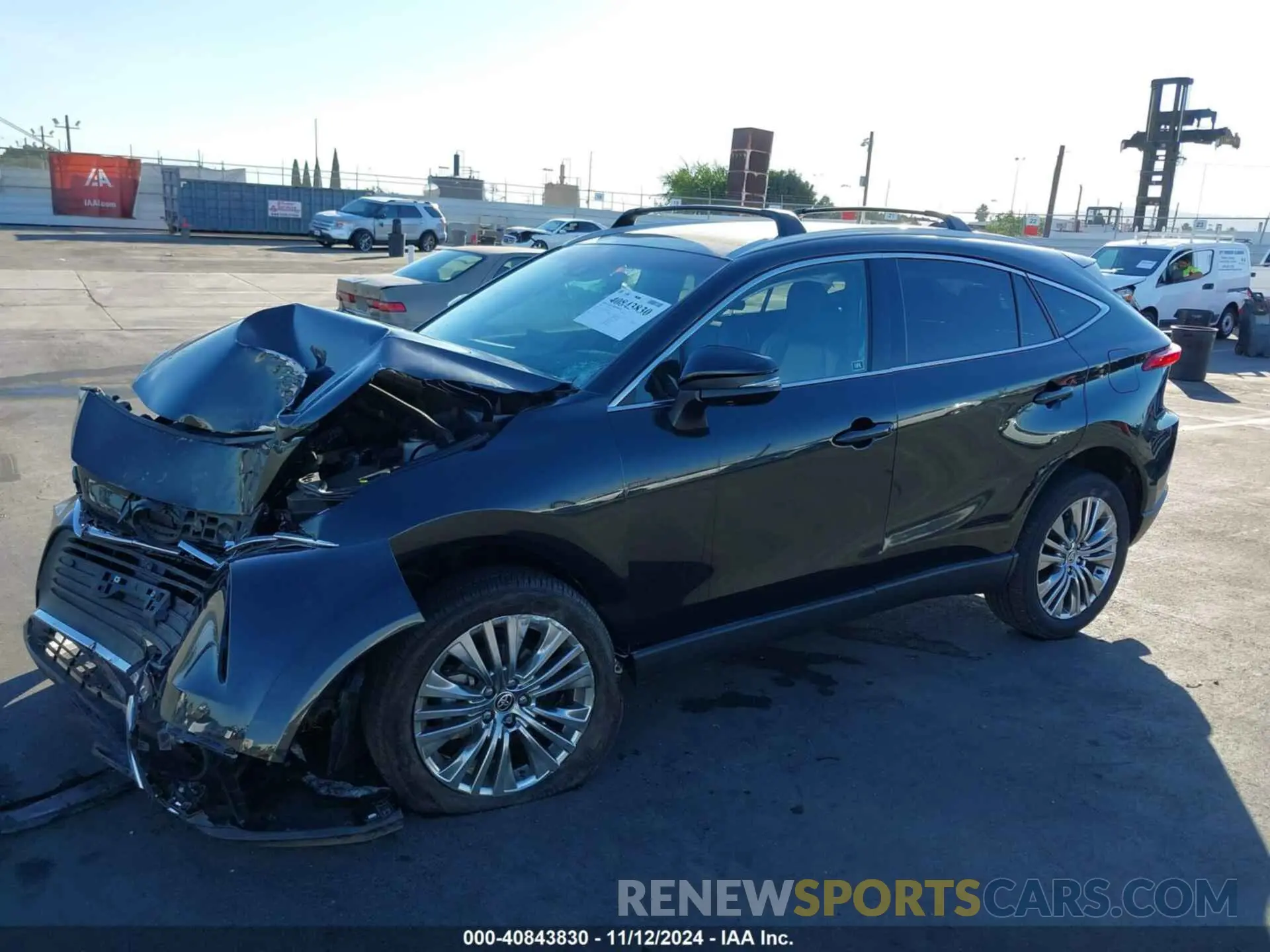 2 Photograph of a damaged car JTEAAAAH7PJ121698 TOYOTA VENZA 2023