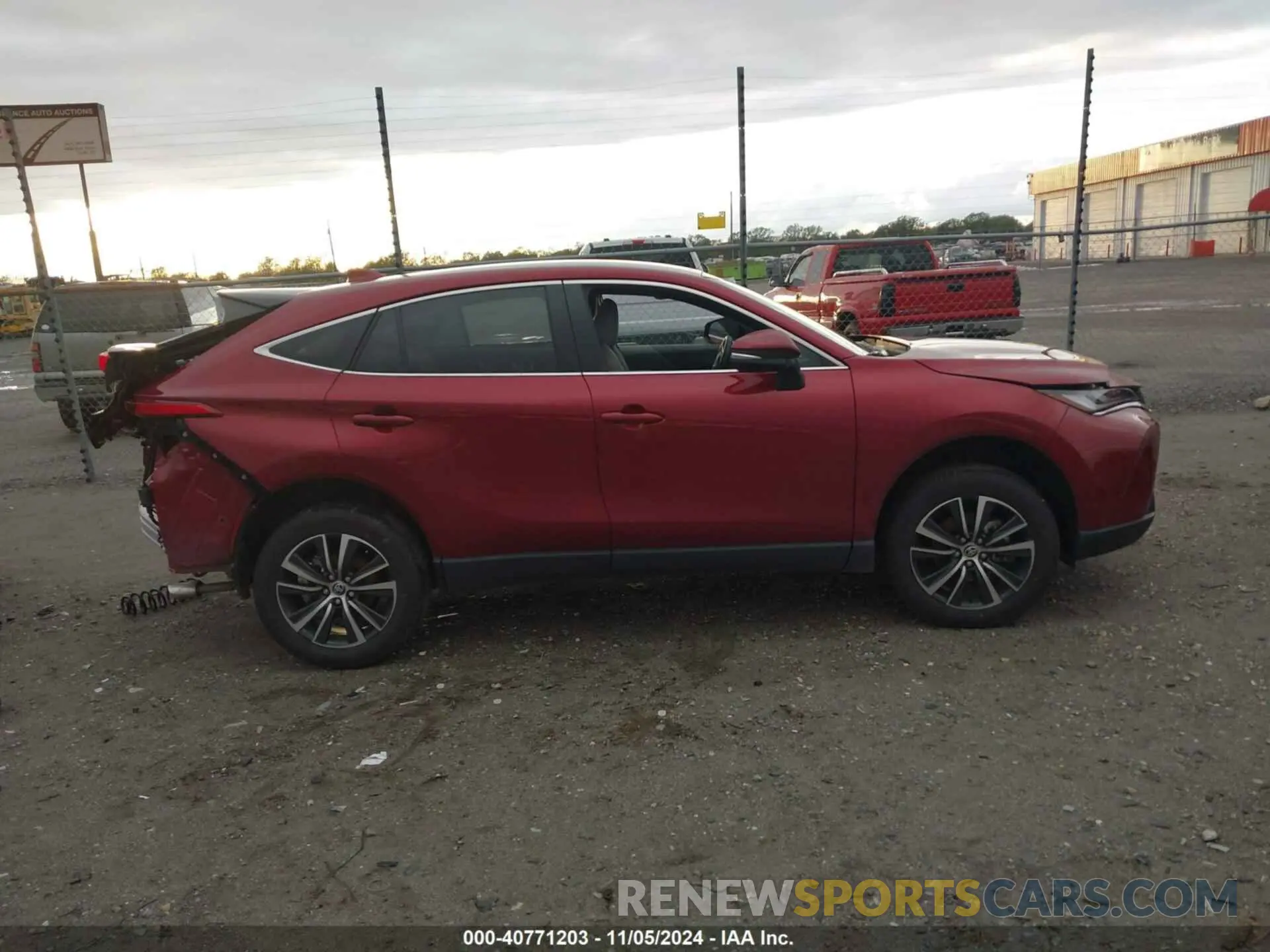 12 Photograph of a damaged car JTEAAAAH8PJ120088 TOYOTA VENZA 2023