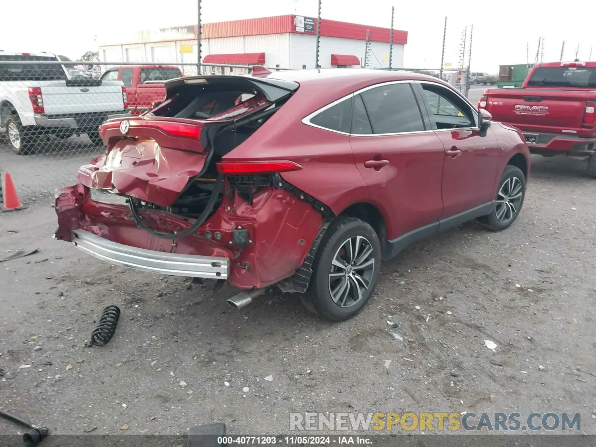 4 Photograph of a damaged car JTEAAAAH8PJ120088 TOYOTA VENZA 2023