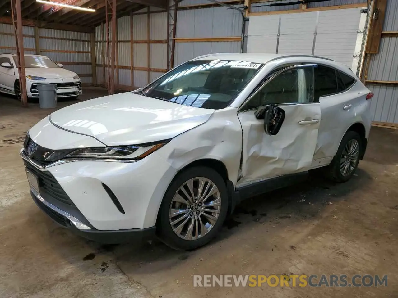 1 Photograph of a damaged car JTEAAAAH8PJ134881 TOYOTA VENZA 2023