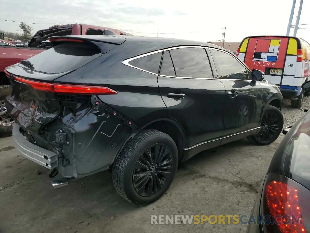 3 Photograph of a damaged car JTEAAAAH8PJ138722 TOYOTA VENZA 2023