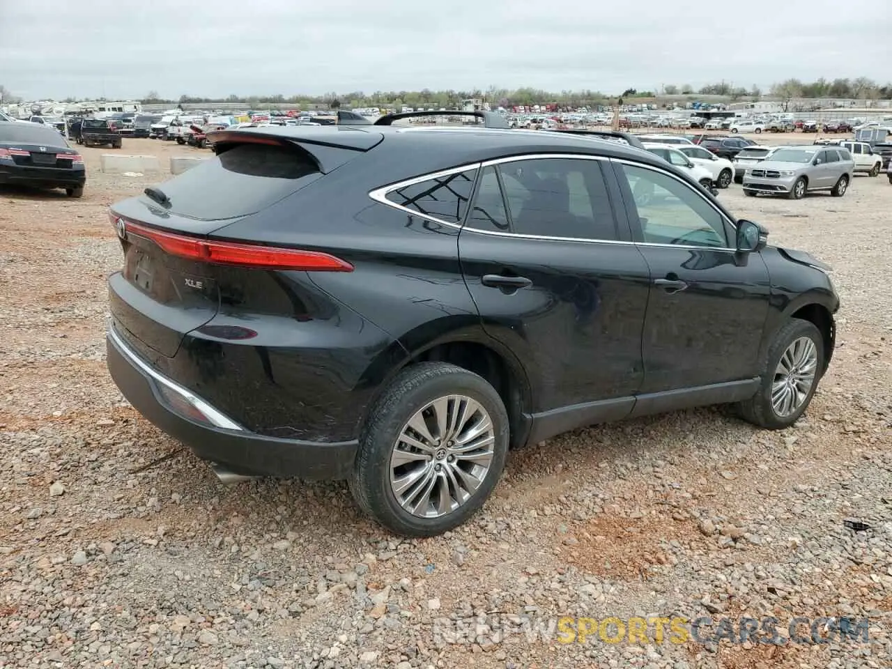 3 Photograph of a damaged car JTEAAAAH8PJ140518 TOYOTA VENZA 2023