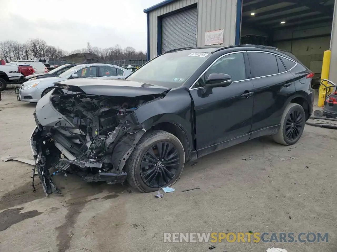 1 Photograph of a damaged car JTEAAAAH9PJ123694 TOYOTA VENZA 2023