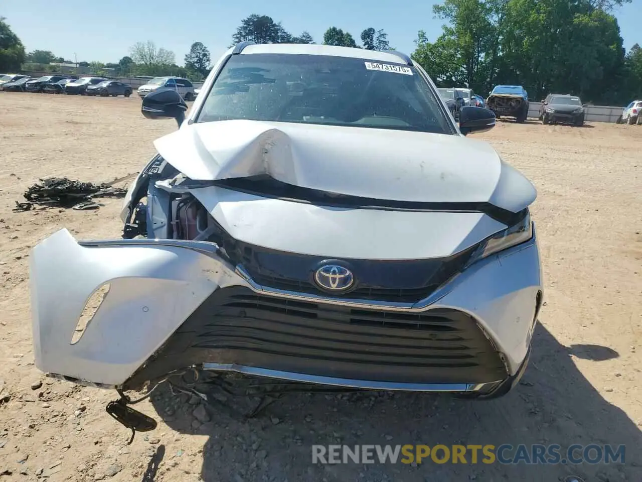 5 Photograph of a damaged car JTEAAAAH9PJ132797 TOYOTA VENZA 2023
