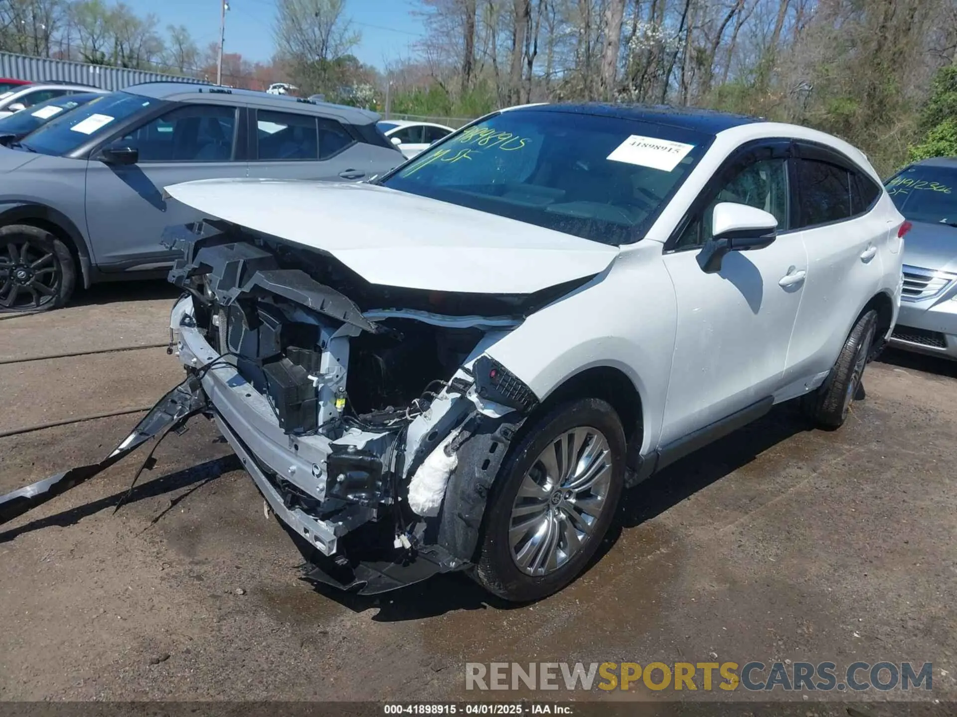 2 Photograph of a damaged car JTEAAAAHXPJ123705 TOYOTA VENZA 2023