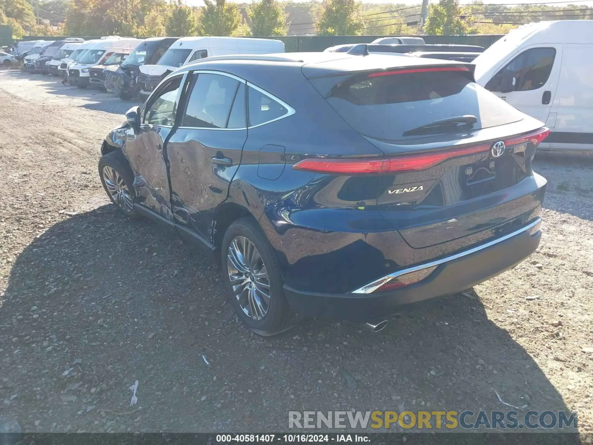 3 Photograph of a damaged car JTEAAAAH0RJ181602 TOYOTA VENZA 2024