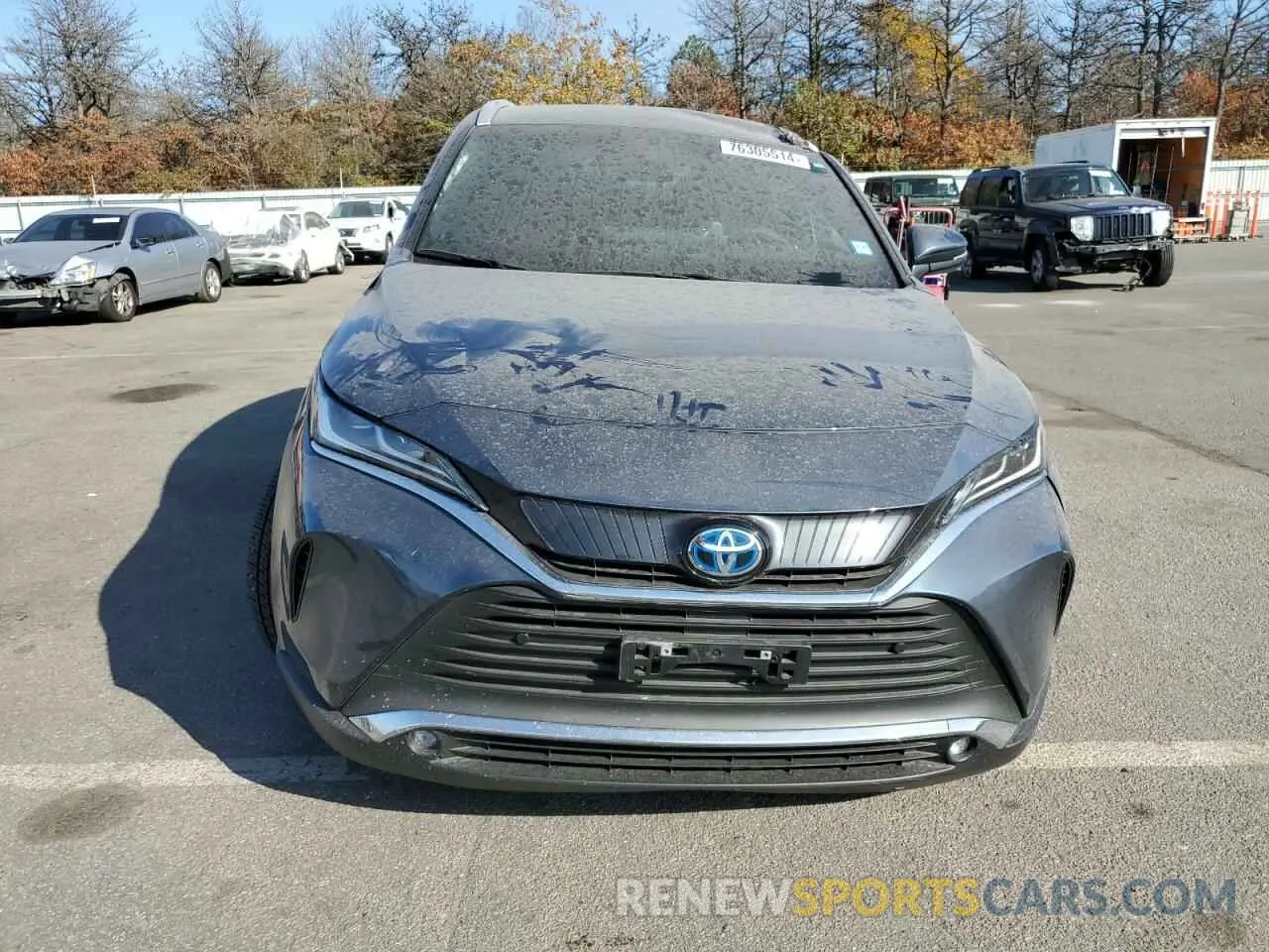 5 Photograph of a damaged car JTEAAAAH1RJ158460 TOYOTA VENZA 2024