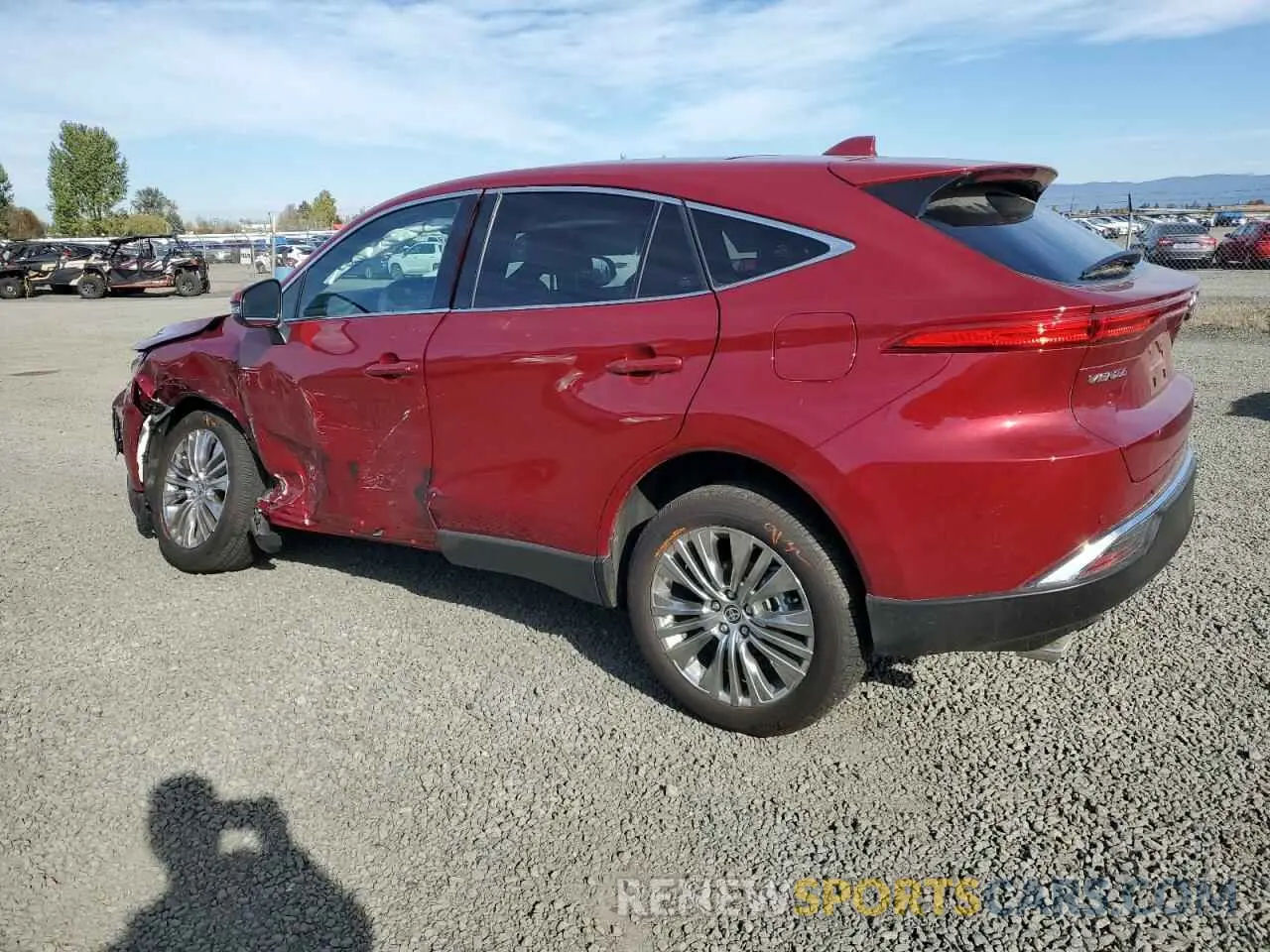 2 Photograph of a damaged car JTEAAAAH1RJ180488 TOYOTA VENZA 2024