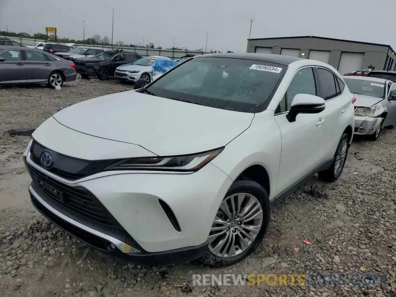 1 Photograph of a damaged car JTEAAAAH2RJ184209 TOYOTA VENZA 2024