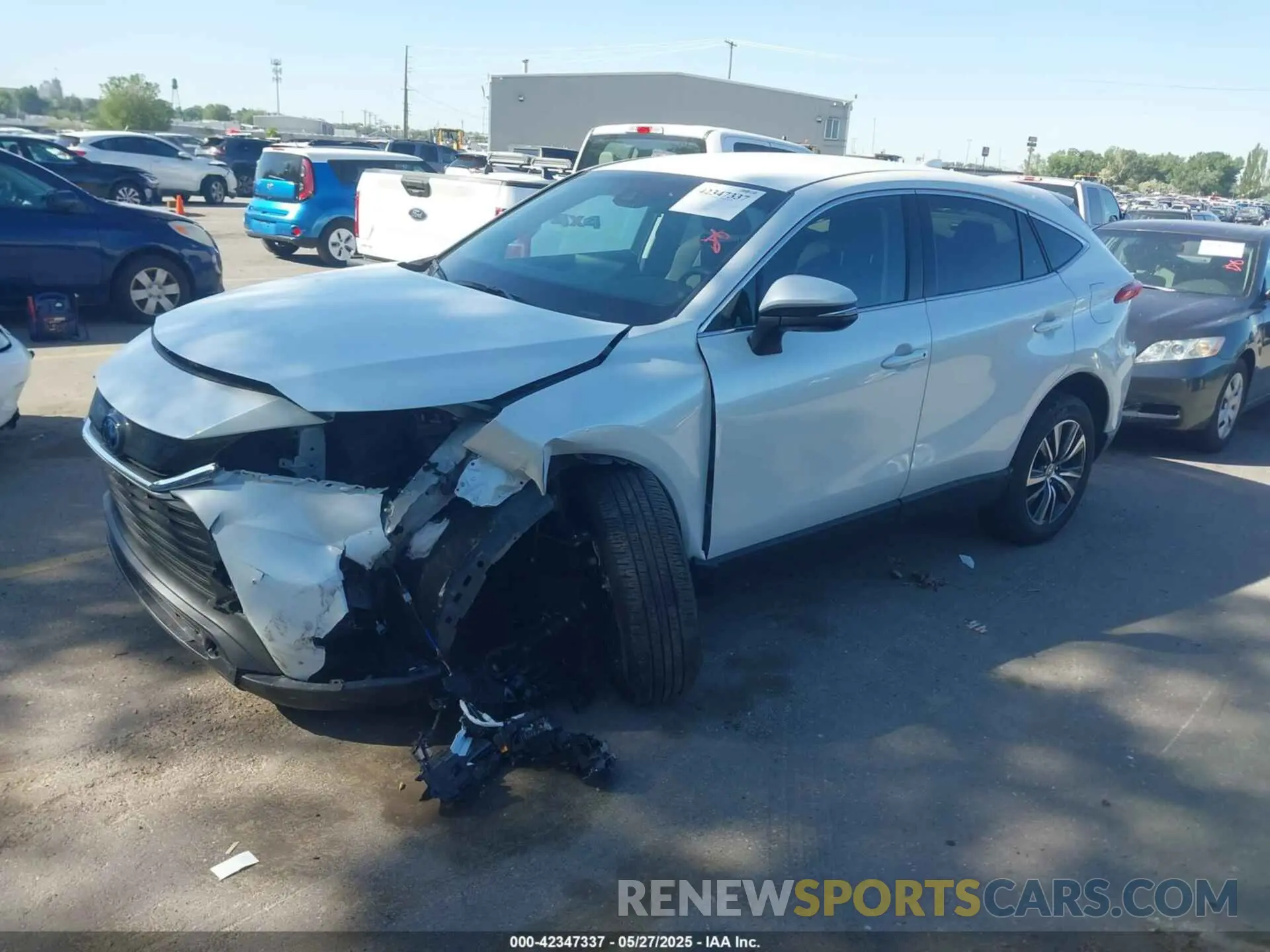 2 Photograph of a damaged car JTEAAAAH3RJ182291 TOYOTA VENZA 2024