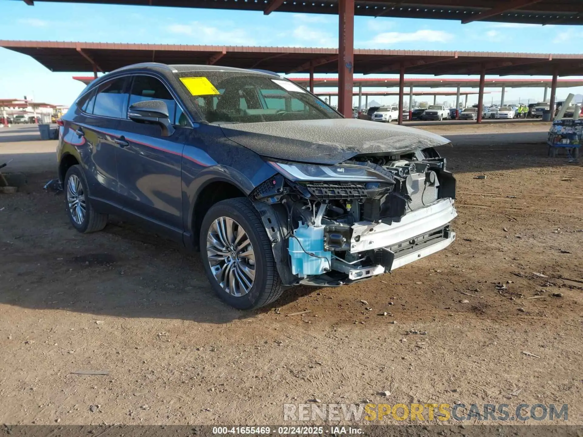 1 Photograph of a damaged car JTEAAAAH5RJ174676 TOYOTA VENZA 2024