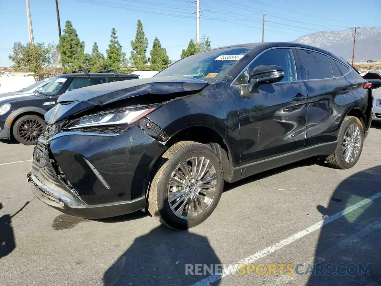 1 Photograph of a damaged car JTEAAAAH5RJ177965 TOYOTA VENZA 2024