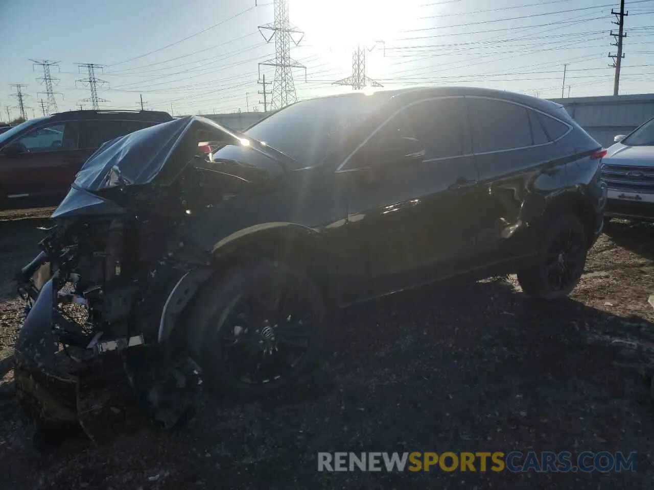 1 Photograph of a damaged car JTEAAAAH5RJ184446 TOYOTA VENZA 2024