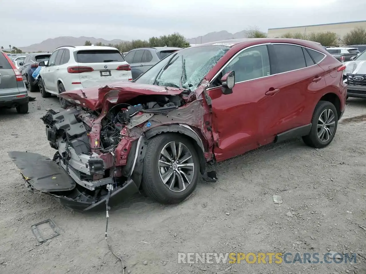 1 Photograph of a damaged car JTEAAAAH5RJ185998 TOYOTA VENZA 2024