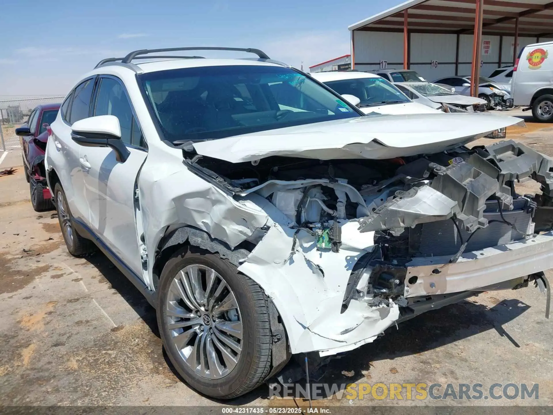 1 Photograph of a damaged car JTEAAAAH5RJ192353 TOYOTA VENZA 2024