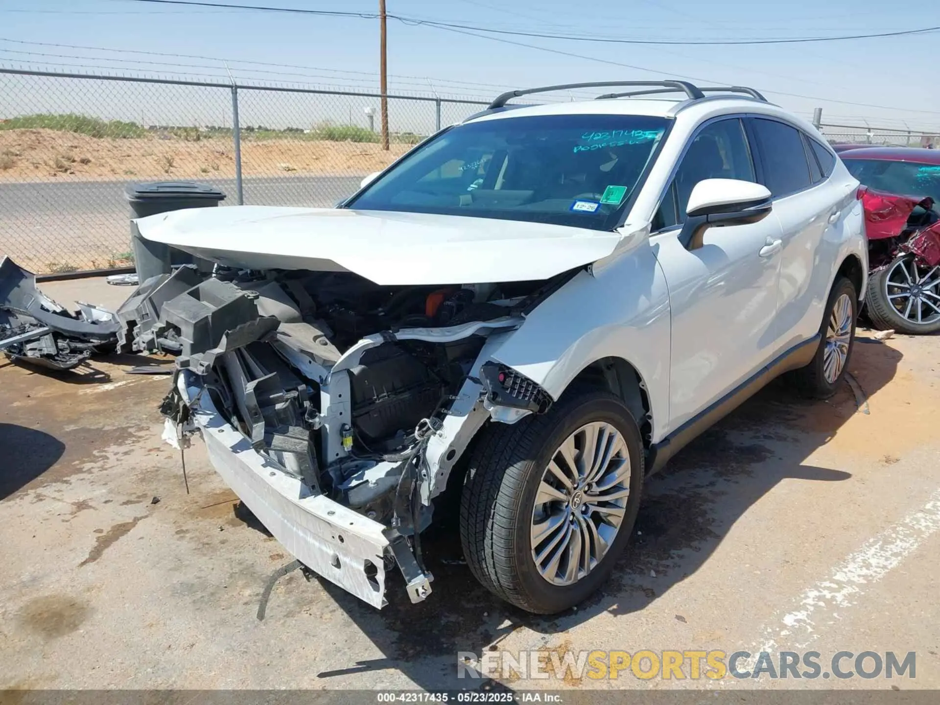 2 Photograph of a damaged car JTEAAAAH5RJ192353 TOYOTA VENZA 2024