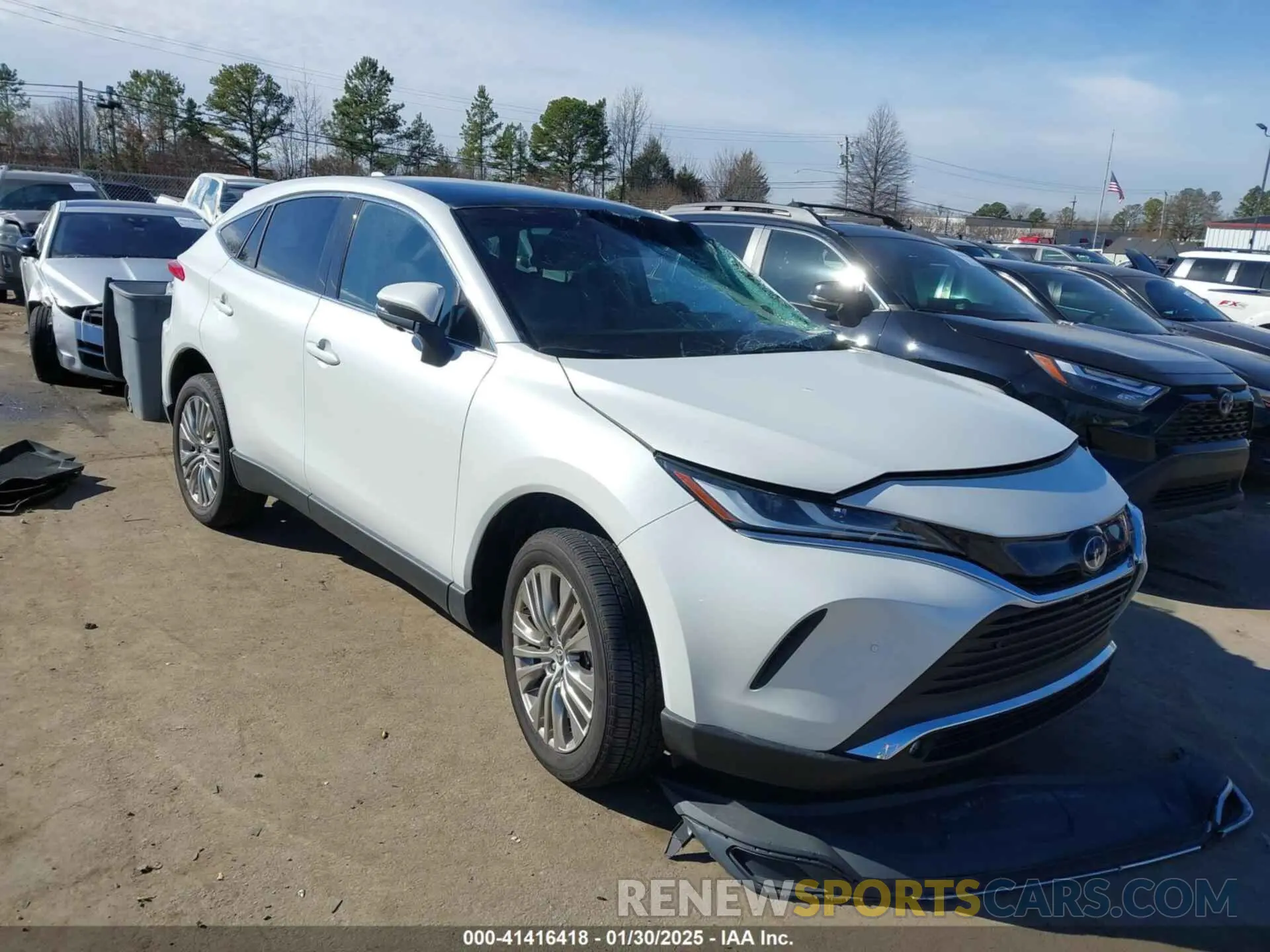 1 Photograph of a damaged car JTEAAAAH6RJ155084 TOYOTA VENZA 2024