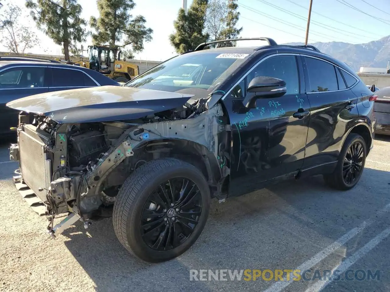 1 Photograph of a damaged car JTEAAAAH6RJ178154 TOYOTA VENZA 2024