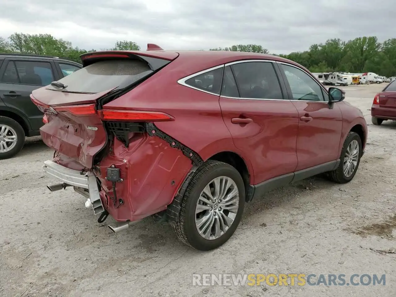 3 Photograph of a damaged car JTEAAAAH6RJ190482 TOYOTA VENZA 2024
