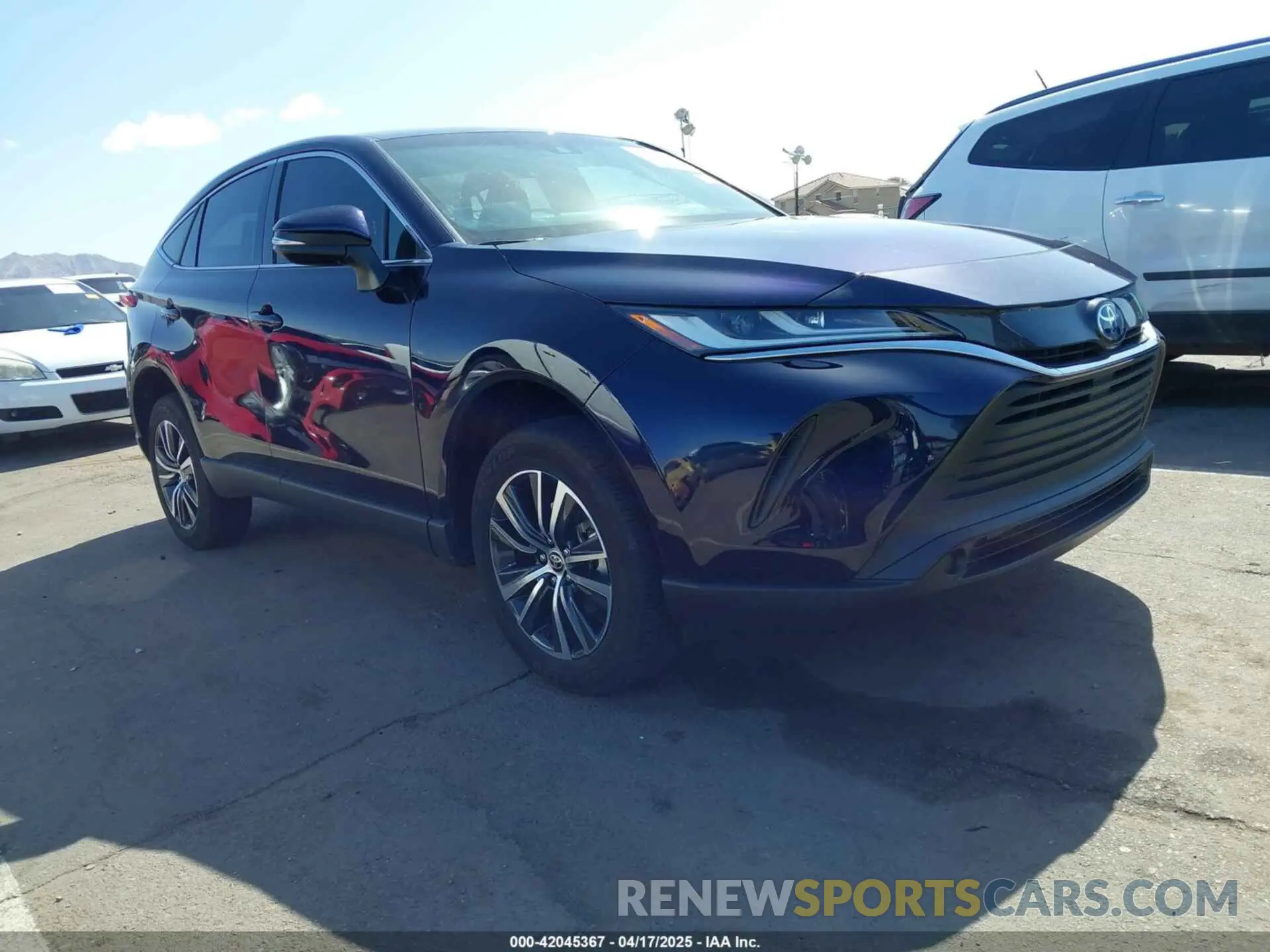 1 Photograph of a damaged car JTEAAAAH7RJ160035 TOYOTA VENZA 2024