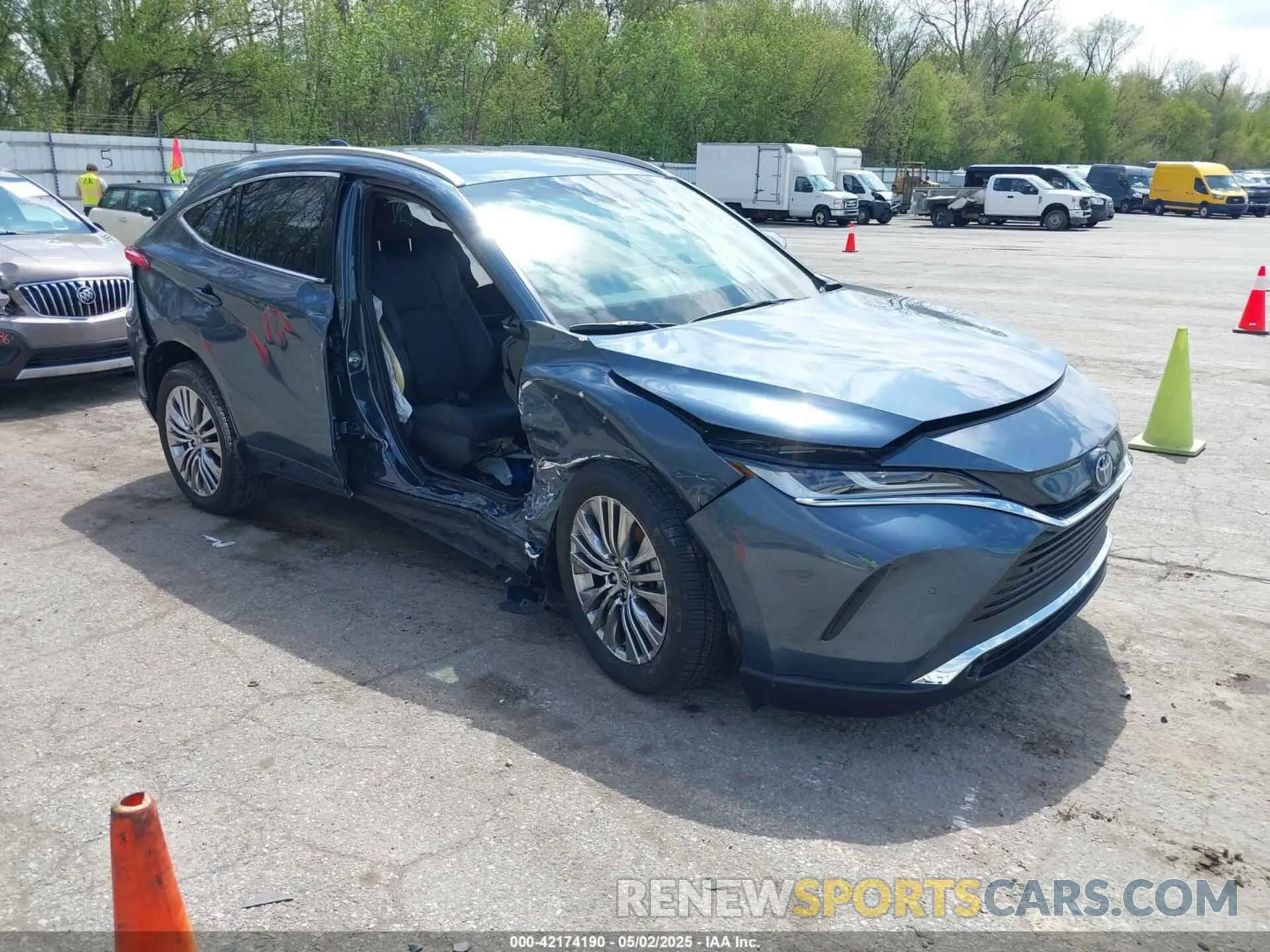 1 Photograph of a damaged car JTEAAAAH7RJ189793 TOYOTA VENZA 2024